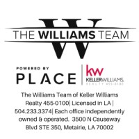 The Williams Team of Keller Williams Realty 455-0100